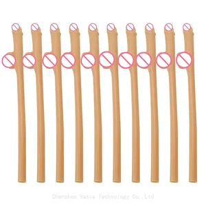Naughty Pennis Shape Straws - Bachelorette Party Nightclub Funny Drinking Accessories thumbnail-5