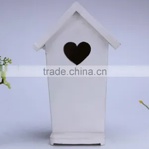 2015 Top New White Wooden Bird House,Popular Wooden Bird House,Cheap thumbnail-1