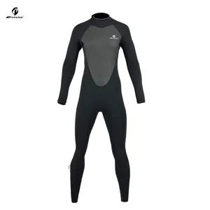 3MM Neoprene Womens Mens Wetsuits Print Sleeves Diving Fullsuit Blindstitched Steamer thumbnail-1