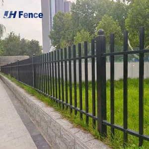 Secure Galvanized Steel Fence | Features Anti-climb Design and Tamper-resistant Construction for Enhanced Property Protection thumbnail-3