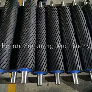 Custom Industrial Rubber Rollers Manufacturer | Henan Sankuang Machinery thumbnail-2