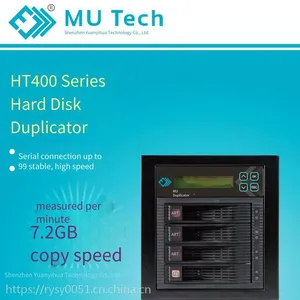 Original Ht400 Tower Connectable Hard Drive Copier From Taiwan mu Factory, Supports Mutual and Offline Copying Between Sata and Ssd Solid State Drives, in Stock and Free Shipping thumbnail-3