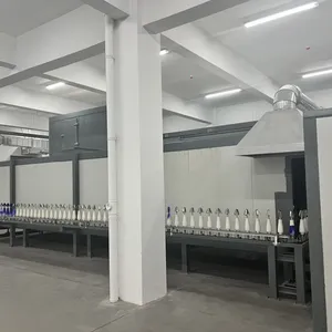 Leixin LX-CB25 Electric Control Cabinet Shell Powder Coating Line Custom Automatic Coating Production Line For Metal Cabinet Housing thumbnail-1