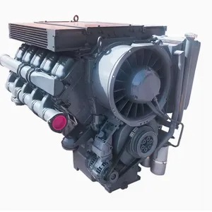 Heavy Duty Air Cooled DEUTZ F10L413FW Diesel Engine for KOMATSU Mining Dump Truck thumbnail-1