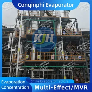 Triple-effect Vacuum Evaporator 1 Year Warranty Free Installation Guidance Technical Support Provided thumbnail-1