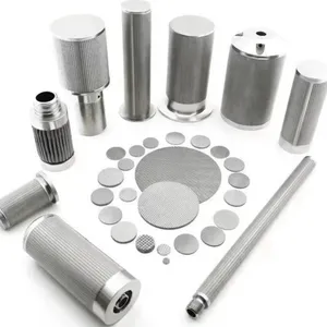 304 Stainless Steel Customized Dust Filter Cartridge for 0.5 Micron Pleated Filter Element thumbnail-4