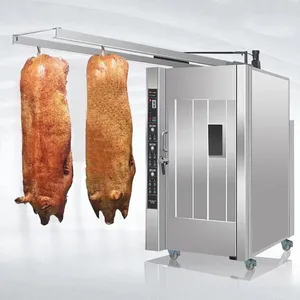 MO-QDMECH Suckling Pig Roasting Oven Gas Commercial Roaster Machine RL136 Stainless Steel 100mm Insulation Layer thumbnail-2