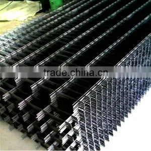 Black Welded Wire Fence Mesh Panel for Building thumbnail-1