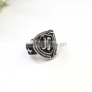 Ally Express Cheap Wholesale Ring Punk Jewelry Rings Silver Ring Blanks thumbnail-3