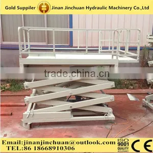 The Best Utility Cargo Indoor Scissor Lift Table/stationary Scissor Lift thumbnail-4
