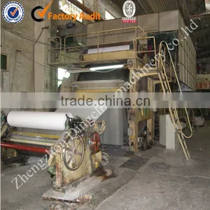2100mm Equipment For Manufacture Copy Paper Making Machine Price thumbnail-1