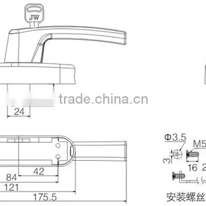 Window Handle JW9002C thumbnail-2