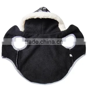 Bow Print Winter Coat Lamb Fabrics Dog Pet Vest thumbnail-4