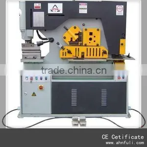 Q35Y Series Steel Ironworker, Hydraulic Ironworker, Shearing and Punching Machine, thumbnail-1
