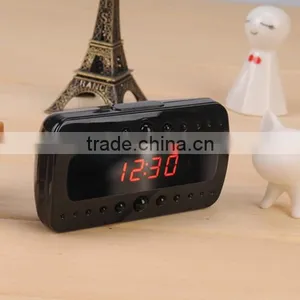 HD 1080P Alarm Clock Hidden Camera Clock With Battery and Long Time Recording Quality Choice thumbnail-2