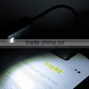 IP33 Grade 7lm LED Warm White Light Source LED Clip On Book Light thumbnail-2