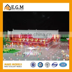 Scale Model of City God, Temple in Changzhi for Display With a Strong Ethnic Flavor thumbnail-1