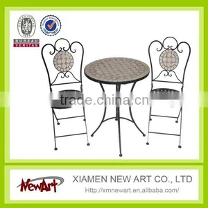 Metal Frame Mosaic Garden Furniture thumbnail-5