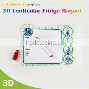2015 Customized Printing Promotional Fridge Magnet Notepad With Cheap Price thumbnail-1