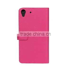 With Photo Frame PU Flip Case for Huawei Y6 Litchi Grain Card Slot Leather Wallet Cover Case MT-5673 thumbnail-5