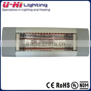 Wall Mounted Electric Quartz Heater 1500w for Coffee Hall thumbnail-1