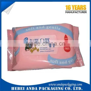 Sanitary Napkins Packing /lady's Sanitary Towel Packing Bag /plastic Packaging for Wet Wipes Supplier's Choice thumbnail-6