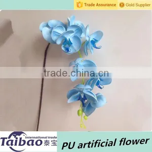 The New Design Blue PU Artificial Orchid thumbnail-1