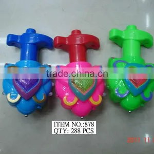 Hot Selling Light Laser Spinning Top With Music thumbnail-1