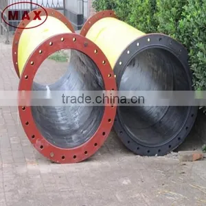 300mm Diameter Suction & Discharge Rubber Hose Pipe With Pn10 Flanges thumbnail-1