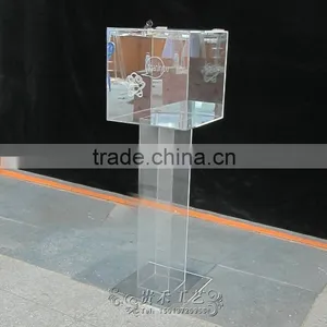 GH-RJ011 Customized Acrylic Donation Box ,acrylic Donation Box With Lock thumbnail-5