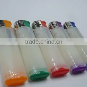 2016 Hot Sale Colored Pusher Electronic Disposable Creamy Lighter thumbnail-2