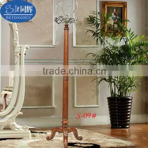 Antique Classic Wooden Coat Hanger Stand(S-09#) thumbnail-1
