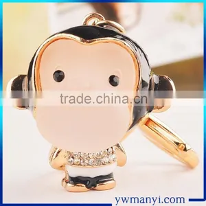 2016New Style Kawaii Monkey Logo Trendy Keychain K0001 thumbnail-1