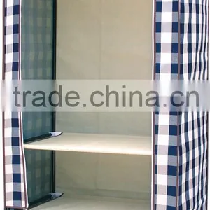 Simple Folding Closet /non-woven Fabric Wardrobe/wardrobe /closet/bedroom Wardrobes thumbnail-1