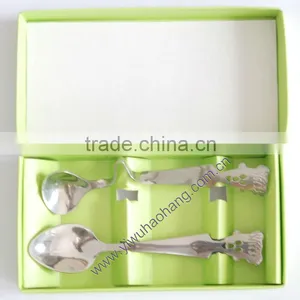 Handicraft Silver Baby Spoon and Fork Flatware Set thumbnail-1