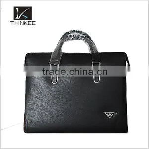 2016 Newest Large Elegant Office Men pu Leather Handbags thumbnail-1