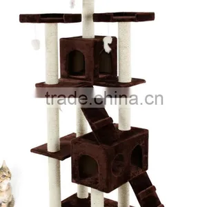 Corrugated Cardboard Cat Tree Scratcher thumbnail-2