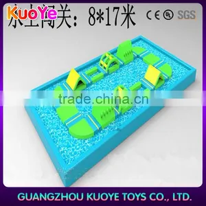 Inflatable Commercial Water Park, Amusement Floating Water Park , Aquatic Park Inflatable Water thumbnail-1