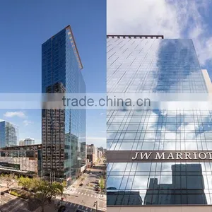 Unitized Glass Curtain Wall Price From Guangzhou Hwarrior thumbnail-3
