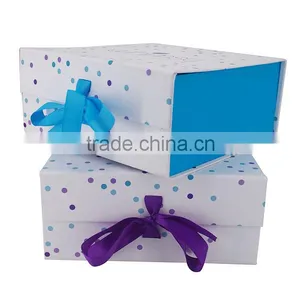 Custom Folding Paper Boxes Packaging for Baby Garments, Gift Packaging Box for Garment thumbnail-2