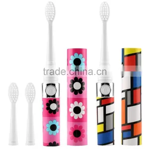 Sonic Electric Toothbrush Waterproof Whitening Prevent Tooth Decay Removes Plaque With 2 Extra Replacement Brush Heads SV030693 thumbnail-1