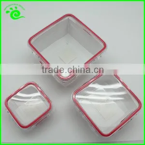 Set 3 Plastic Food Storage Containers thumbnail-6