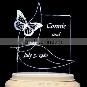 Fancy Crystal Acrylic Cake Topper thumbnail-1