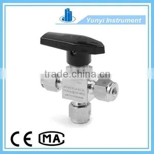 Three Way Ball Valve With One Piece Body Hot Sale thumbnail-1