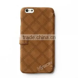 Handmade Genuine Real Leather Man Business Case for Iphone 6 Plus thumbnail-3