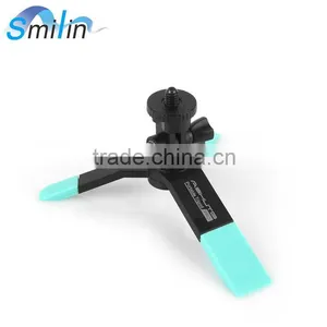 Miniest Desktop Dual Adapter Pro Camera Mount Tripod Stand for Mobile Phone&digital Camera&pro Camera thumbnail-2