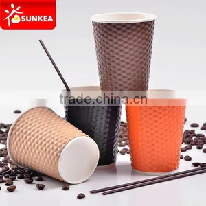 Customize Printing Various Style 8 10 12 oz Paper Coffee Cup Quality Choice thumbnail-6