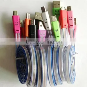 Wholesale Tangle-free Light up Usb Charging Charger Cable for Iphone thumbnail-1