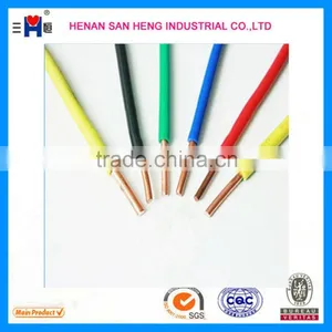BV Wire Pvc Insulated Wire Housing Lighting Wire Made in China thumbnail-1