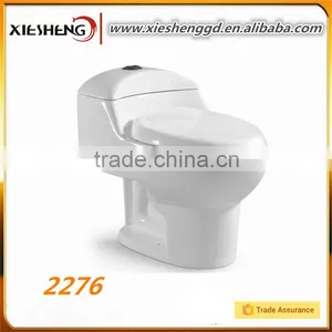 Ceramic Single Piece Washdown Toilet/ Cheap One Piece wc Toilet thumbnail-1